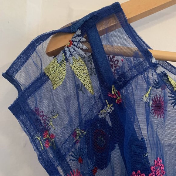 Tracy Reese x Anthropologie Embroidered Blouse - Picture 8 of 15